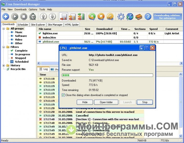 free download manager for mac 10.7