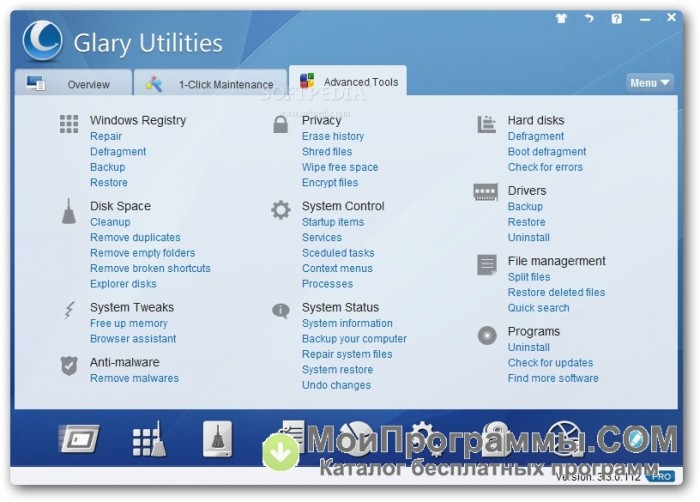 Glary Utilities Pro 5.208.0.237 for windows download free