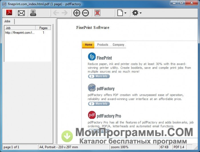 pdfFactory Pro 8.40 for windows instal free