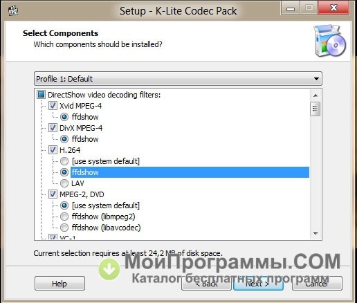 download the new for windows K-Lite Codec Pack 17.6.7