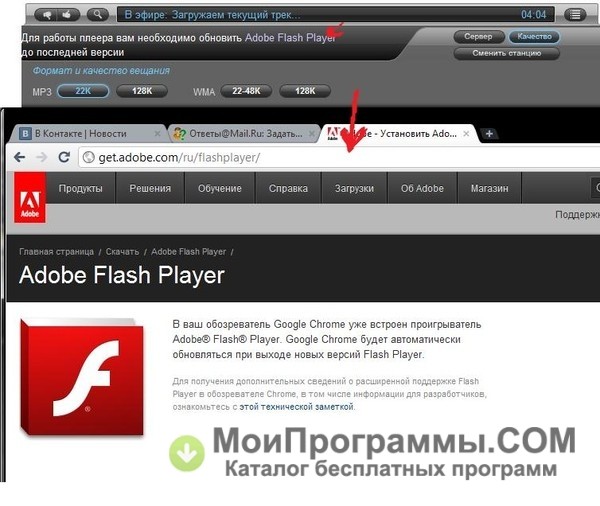 flash player downloader chrome extension