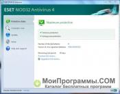 ESET NOD32 для Windows XP скриншот 2