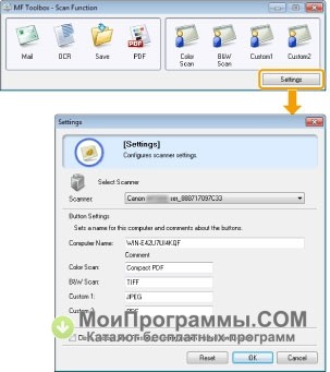 mf scan utility canon windows 10