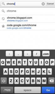 Google Chrome для iOS скриншот 4