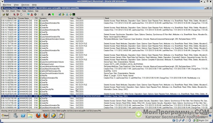 process monitor for windows xp