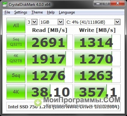 crystaldiskmark windows 10 64 bit