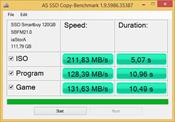 AS SSD Benchmark скриншот 2