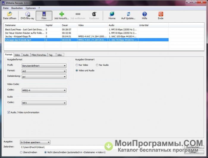 XMedia Recode 3.5.8.1 download the new version