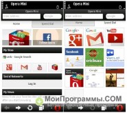 Opera для Symbian скриншот 2