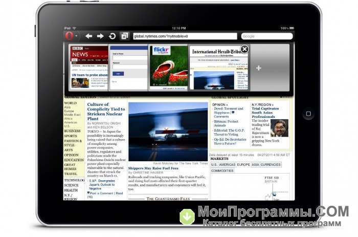 Opera for ipad