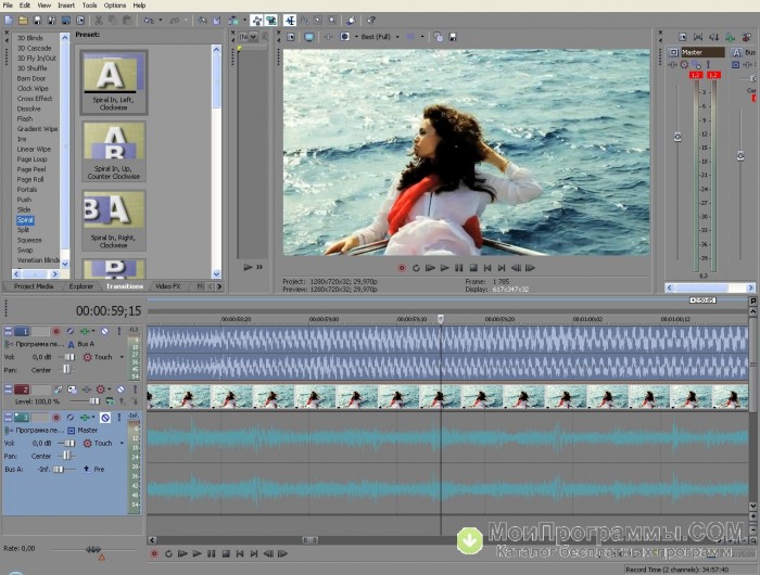 Sony Vegas Pro 20.0.0.411 download the new for windows