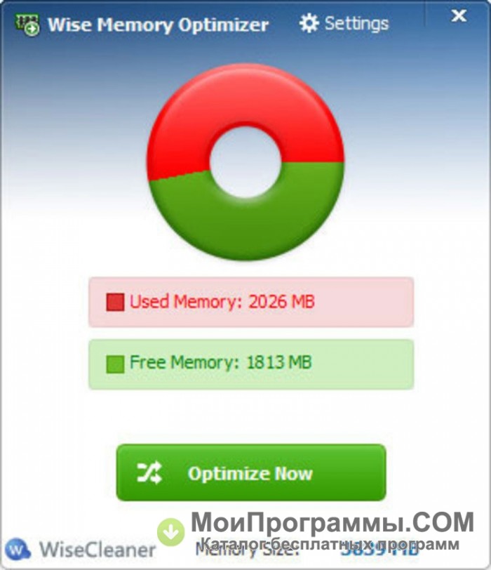 Wise Memory Optimizer 4.1.9.122 for apple instal free