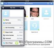 Skype для iPad скриншот 1