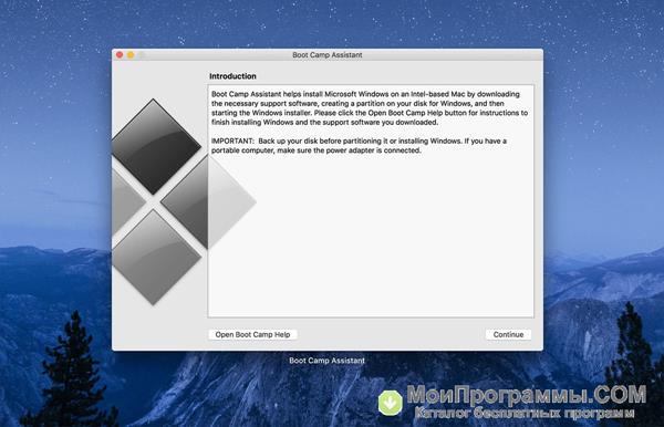 how to download boot camp assistant on mac