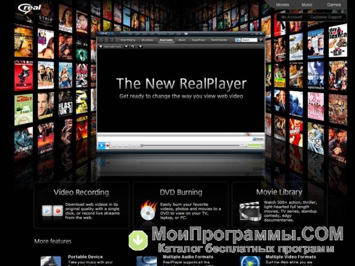 realplayer downloader for xp