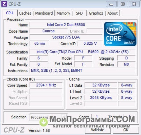 CPU-Z 2.06.1 for apple download