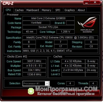 instaling CPU-Z 2.08